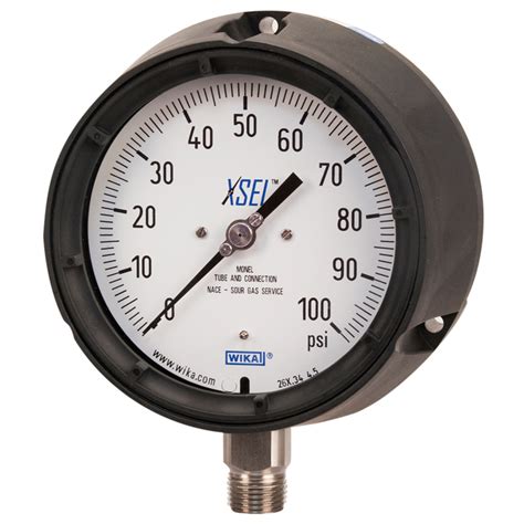 Displays Readings in PSI 